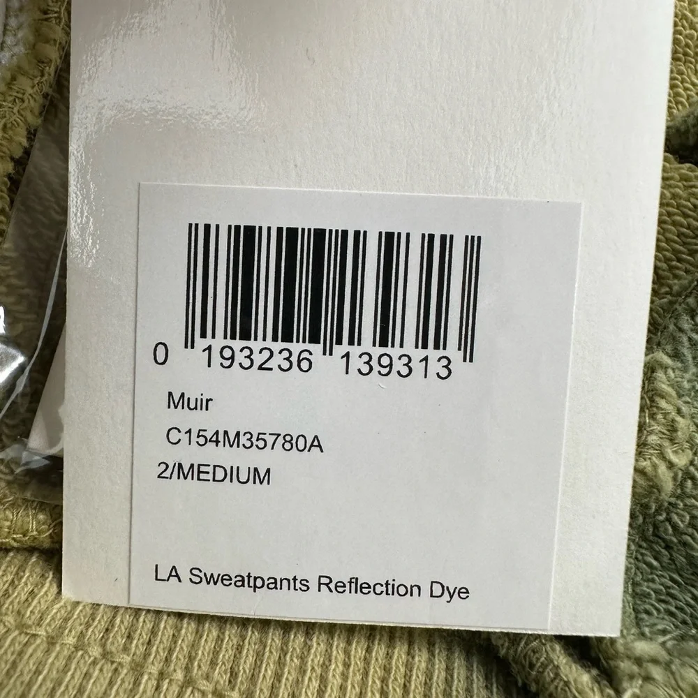 NWT John Elliott LA Sweatpants Reflection Dye Muir Tie Dye Joggers Size 2 Med - Picture 12 of 14
